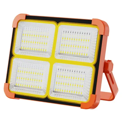 High-Power Portable LED Solar Lamp Multi-Functional Outdoor Emergency Garden Lighting with IP65 for Warehouse Use