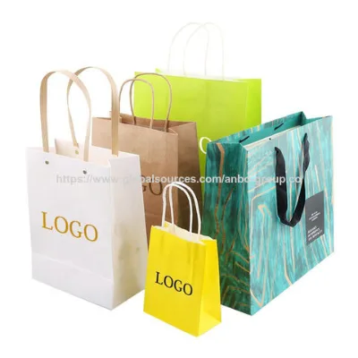 Cheap Paper bag Custom printed paper gift bag packaging