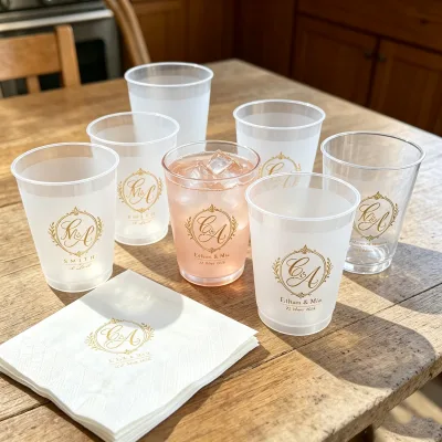 pp Eco 300ml 12oz Plastic Frost Flex Cups Flexible Reusable Party Cup Disposable Plastic Cups 9oz 22oz Pet Clear Cup Stadium Cup