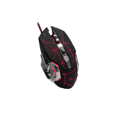 USB Wired 6D Gaming Mouse GM-011L Cool Hot Wheels Design for Laptop Gamers Big Mouse with Metal Wired Comfortable and Stylish