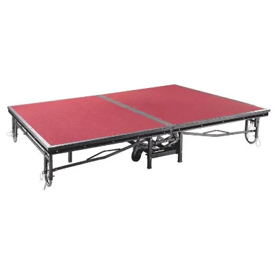 Foshan Wholesale Adjustable Foldable Outdoor Steel Portable Stage