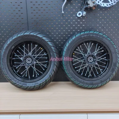2026 New Supermoto Wheels 70/90-12 90/90-12 90/90-12 120/70-12 for Yozma Electric Bike