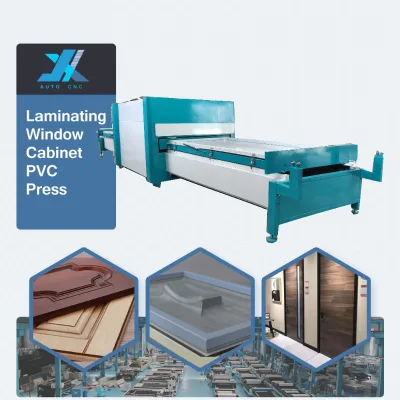JX Mdf Vaccum Hot Veneer Press Woodworking Membrane Machine Pvc Vacuum Machine