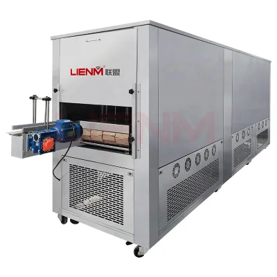 Factory Best Offer Chilling Conveyor Cooling Tunnel Gummy Candies Lip Balm Car Wax Vaseline Freezing Cooling Tunnel Machine