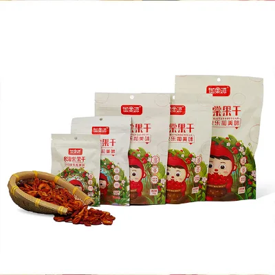 Factory Direct Chinese Dried Apricot 0 Additives Rich in Vitamins Full Sour Taste Handmade 200g in Bag Packaging