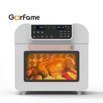 CE Approval 10-IN-1 Digital Control Toaster Oven Air Fryer Oven with Inclined Control Panel