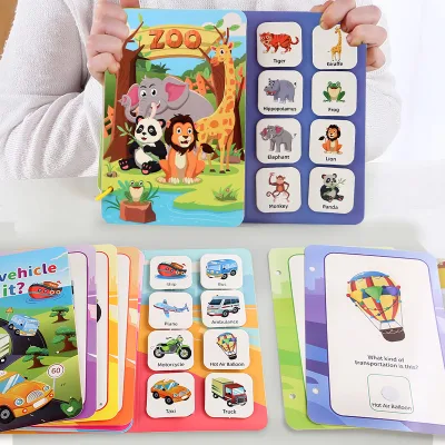 China Factory Felt Quiet Book Montessori Busy Book Toddler Learning Toy Preschool Educational Activity Book for Kids