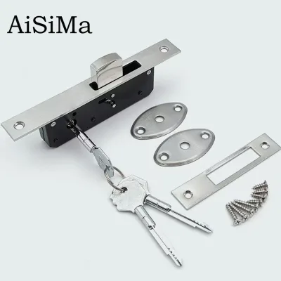 Sturdy Aluminum Frame Deadbolt Floor Door Lock With Key