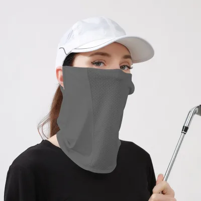 HZO-24096 Sun Protective Face Women Bandana UV Protection Face Scarf for Summer Outdoor Activities