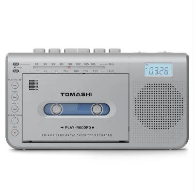 OEM 3-In-1Cassette Player and Recorder La Radio Enregistreur De Cassette Lecteur Et Magnetophone Enregistrer With TF Card Play