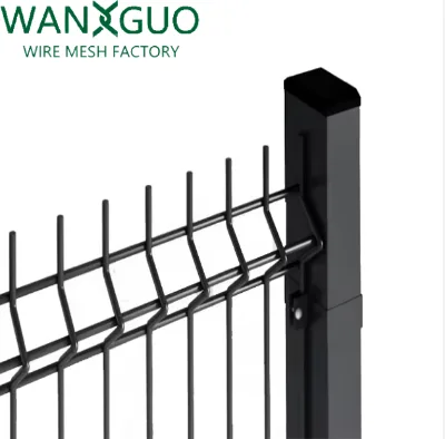 High Quality Professional Customized Security Border Welded Metal Fencing 3D Curved Fence