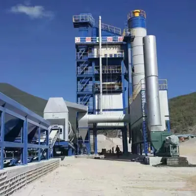 Low Price LB2500 Asphalt Batching Plant Rated Productivity Chinese Remote Monitoring Asphalt Batch Mix Plant