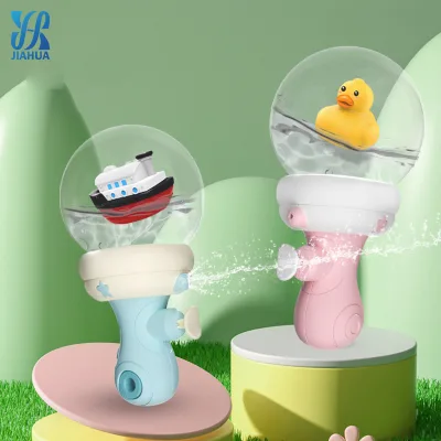 Promotional Water Guns Summer Outdoor Mini Duck Plastic Gun Toy With Light Water Guns Toys