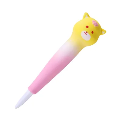 Cartoon Cute and Fun Creative Stress Relief Stationary Squeeze Gel Pen