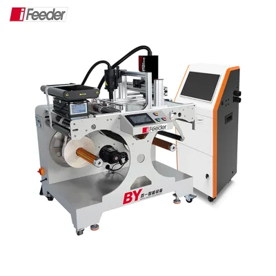 Best Selling Inkjet Printers Placas Para Mascotas Label Rewinder with Counter Rewinding Machine