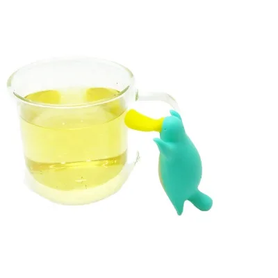 Cute Platypus Loose Leaf Tea Infuser Strainer Reusable Tea Ball Filter for More Enjoyable Tea Times
