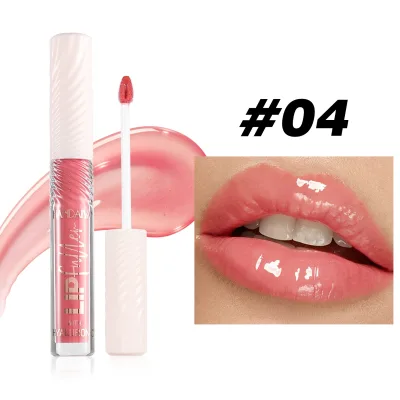 04#Handaiyan Cross-border Mirror Liquid Lip Gloss Hyaluronic Acid Moisturizing Natural Repair Nourishing Long-Lasting Durable