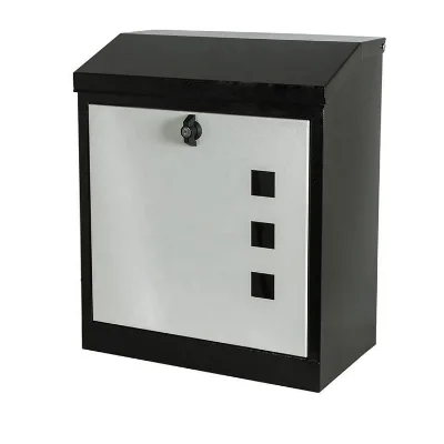 Hot Sale Mailbox Customized Metal Boxes Express Cabinet Powder Coated Post Courier Drop Box Letter Post Box with Locker