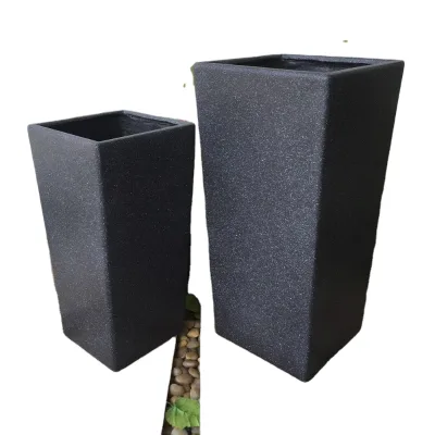 Fiber Caly Garden Flower Pots,outdoor Flower Pots