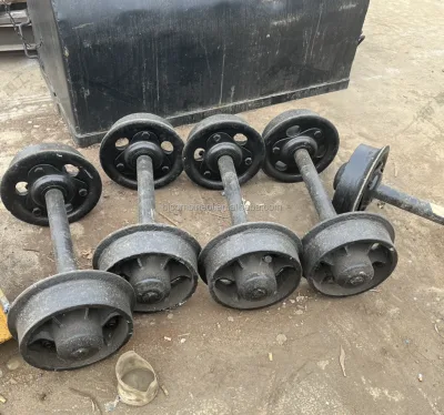 High Quality Heavy Duty Mining Railway Wheel Forged Alloy Steel for Underground Mine Car Wear Resistant AAR Class C Standard