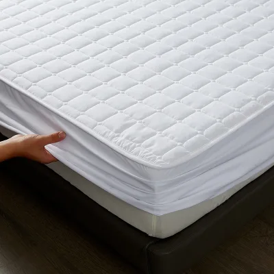 Hotel Elastic Band Cotton Mattress Protector Waterproof Mattress Pad Soft Cheap Spring Bed Mattress