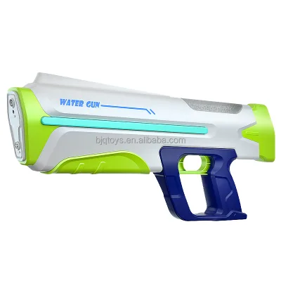 BJQ OEM Electric Long-Range Water Gun Automatic Manual Plastic Light-Up Summer Outdoor Toy for Adults and Kids