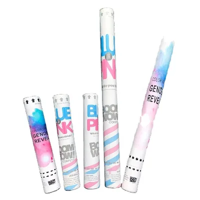 Hot Sale Non-Toxic Gender Reveal Party Confetti Cannon for Graduation & Halloween Outdoor Use
