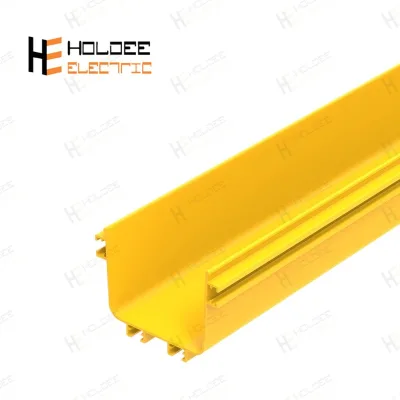 HOLDEE 120 Yellow ABS PVC Fiber Optic Raceway Cable Tray