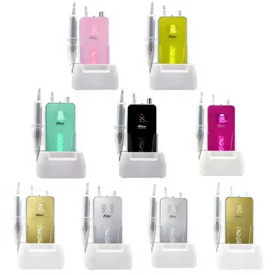 New Professional Coreless Portable Desktop Charging Battery-Powered Nail Drill & Grinder