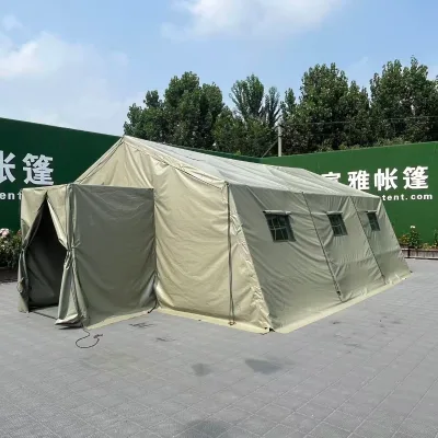 Saddle Type Tent Four-season Tent Three-layer Tent Keep Warm Windproof Waterproof Canvas Steel Tube Kazakhstan Tent