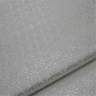 Clear Grain Good Texture  Embroider Silk Jacquard Brocade Fabric Polyester Fabric for Garments Pants Dresses