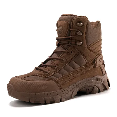 Training Boots Men Sand-resistant Hiking Shoes Non-slip Tactical Boots Wear-resistant Desert Boots Outdoor Hiking Shoes Men