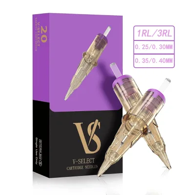Wholesale EZ V Select 1RL 3RL Permanent Makeup Needles Scalp Micropigmentation CE Certified Sterilized PMU Tattoo Cartridge