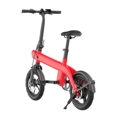 2024 H2 Foldable Aluminum Electric Bicycle 36V 7.8AH Lithium Battery Speed 25km/h 14inch Tire Width Cheap 14inch Electric Bike