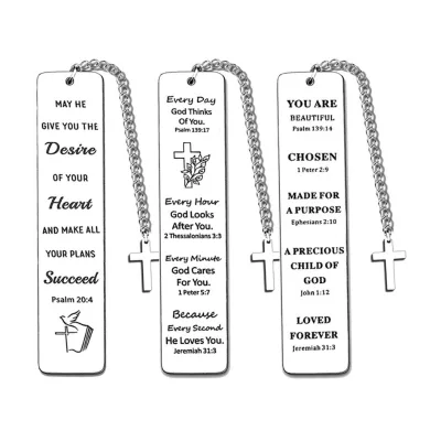 Can Custom Christian Cross Bible Bookmarks