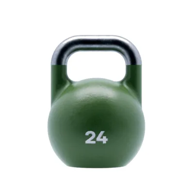 Powder Coated Competition Kettlebell Rust Proof Wear Resistant Commercial Gym Project Wholesale OEM Custom Logo
