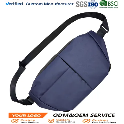 Sling Bag Large Capacity Mens Crossbody Chest Bag Women Water-resistant Carry Casual Bag Pack for Travel Daily Mens Fanny Pack