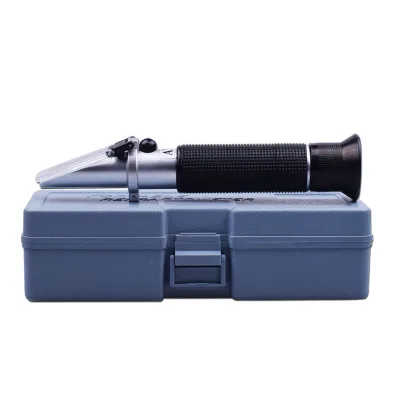 2026 Handheld ATC Seawater Salinity Meter Optical Refractometer 0100% Specific Gravity Measurement Refractometers