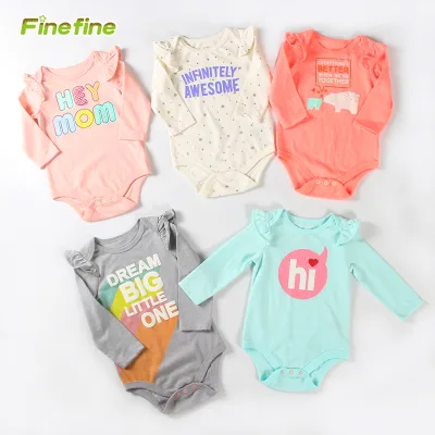 High Quality Romper Clothes Long Sleeve Baby Rompers Wholesale