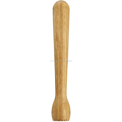 OEM Natural Bamboo Muddler Cocktail Ship From Stocks Bamboo Ice Muddler Cocktail Bar Muddler