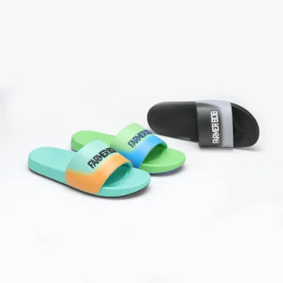 Men's EVA Beach Slides - Customizable with Logo, Lightweight, Breathable & Comfortable Casual