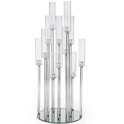 Glass Candle Holders Crystal Candle Holder Wedding Crystal Candle Holders