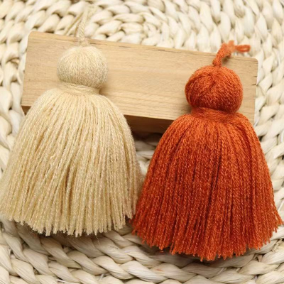 Fluffy Acrylic Yarn Long Tassels Fringe Mini Tassels for Keychains Decorative Garments Curtains Home Textiles and Cellphones