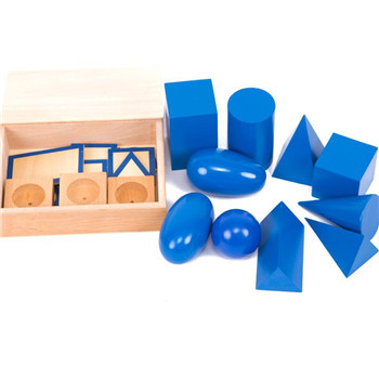 Montessori Montessori Early Education Sensory Teaching Aids Geometric Three-dimensional Group Infant and Children Educational