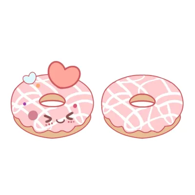 Factory Wholesale High Quality Unique Design Pink Donut Dessert Custom Plush Pillow for Kids