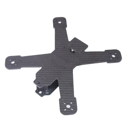 Agricultural Aircraft High Strength Light Quality Carbon Fiber Reinforced Plate Customizable CNC Processed for Plant Protection
