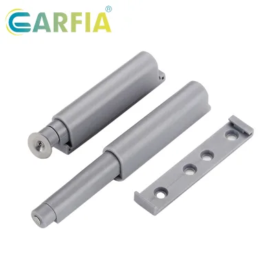 Plastic Cabinet Push Latches Magnetic Push to Open Latch Dampers with Mounting Accessories for Cabinets