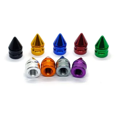 Plastic Tire Valve Caps Bulk Wholesale Economical Dust Caps for Cars and Bicycles