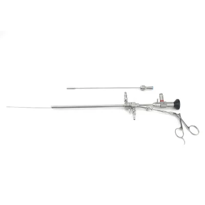 Hysteroscope with Sheath & Obturator for Gynecology Surgery Hysteroscopy FHD Uteroscope with Instruments Working Channel