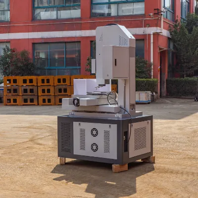 High Quality DD703 CNC Electric Sparking EDM Hole Drilling Machine High Speed EDM with PLC Core Components